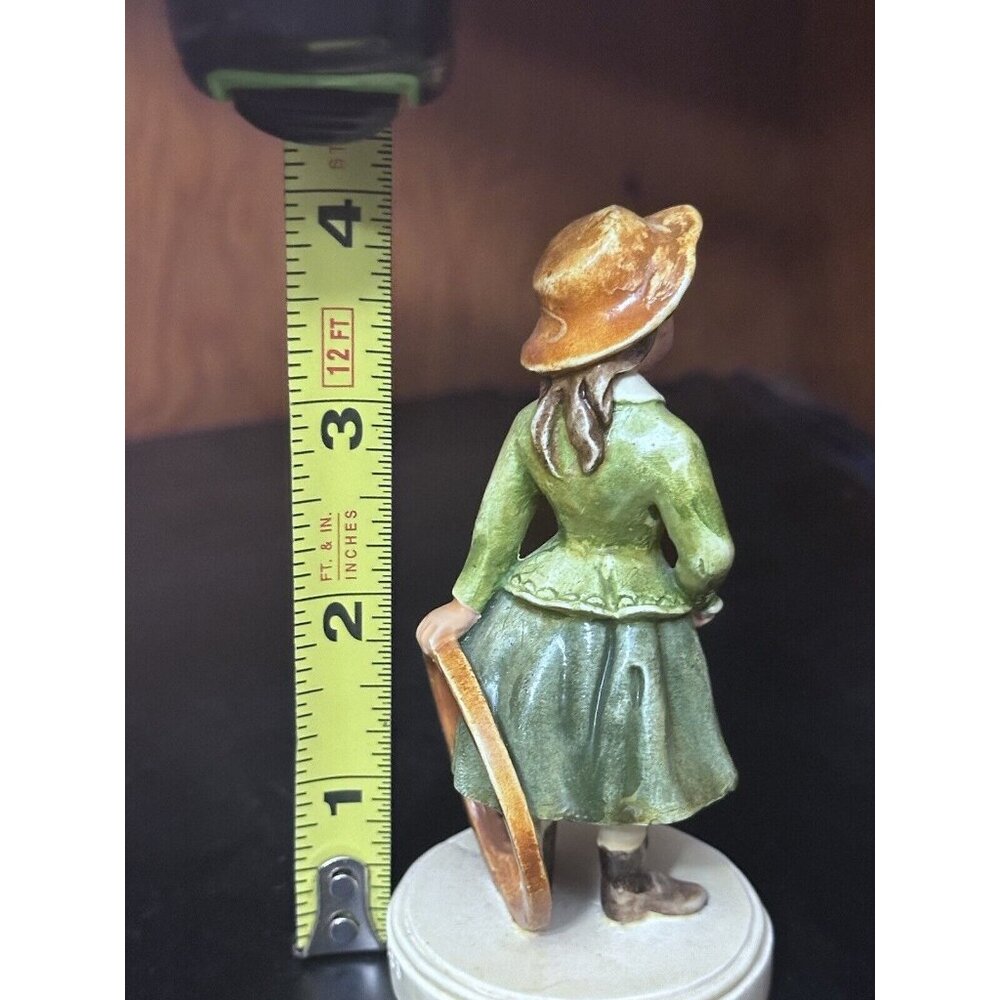 Sebastian Miniature Games‎ in the Springtime Girl Figurine Vintage COPR. 1953 - Picture 6 of 9